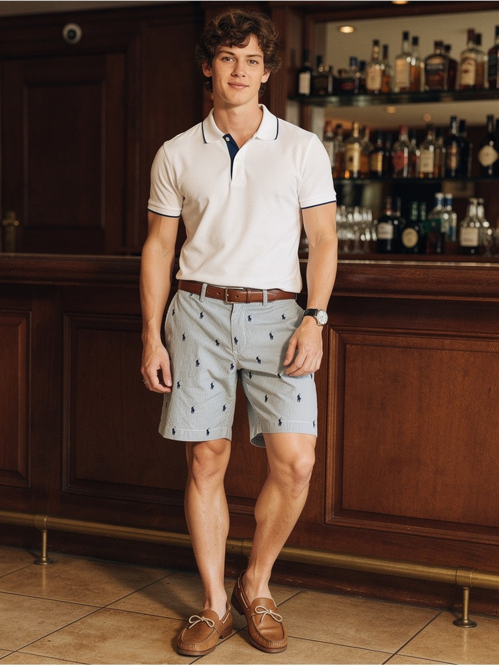 Polo Logo Shorts
